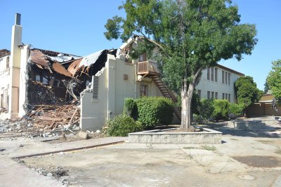 Another view of the Lemoore High School gymnasium, located in the heart of the camplus.